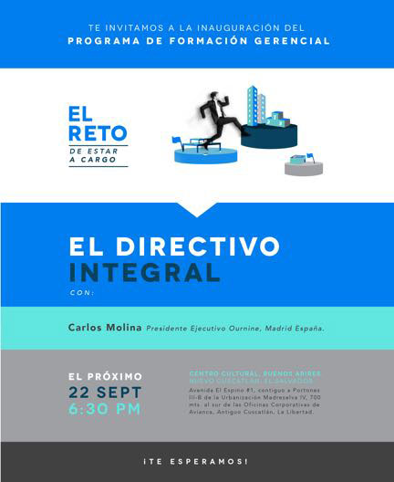 Conferencias impartidas en El Salvador. 50Pro